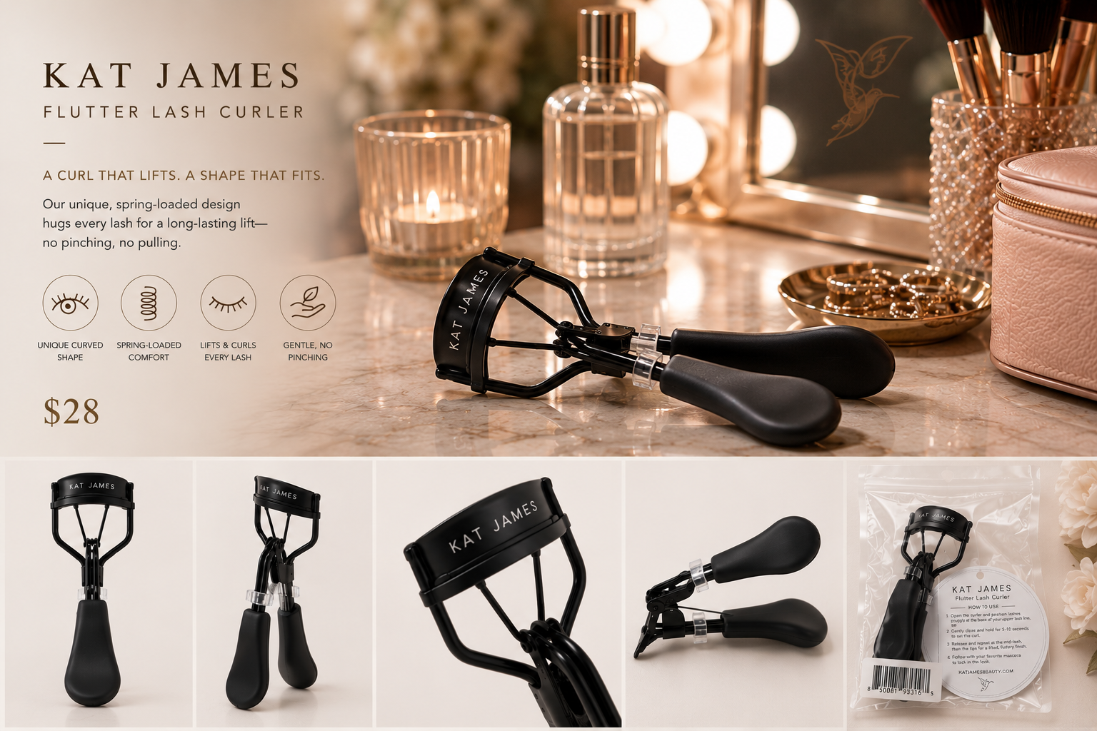 Flutter Lash Curler