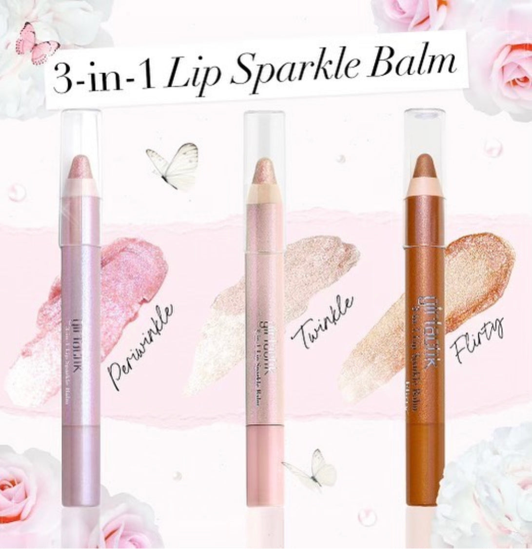 Girlactik Bundle of all 3 Lip Sparkles