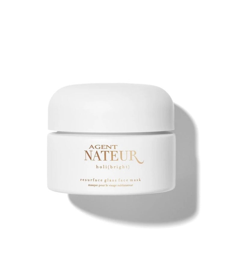 h o l i ( b r i g h t ) resurface glass face mask