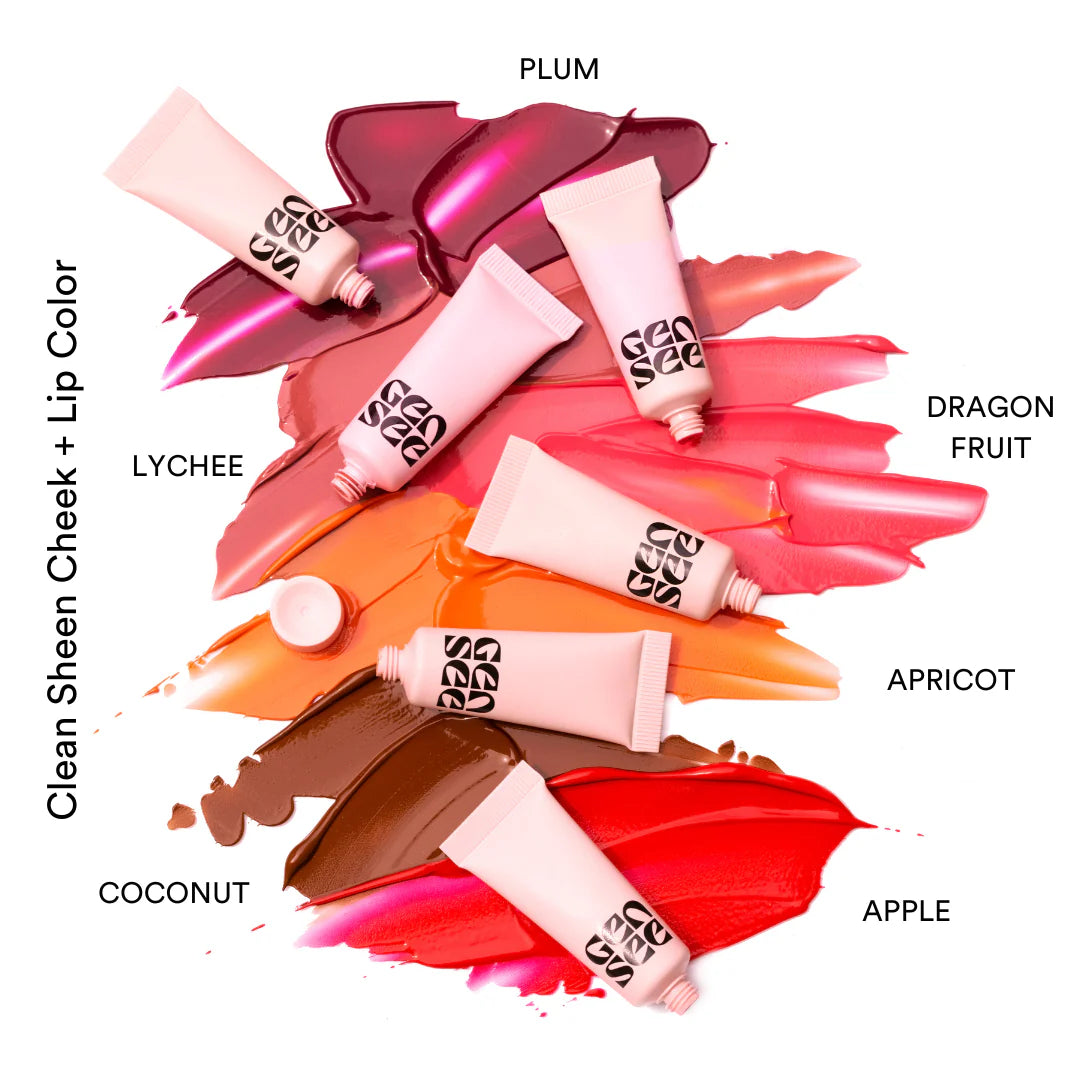GEN SEE CLEAN SHEEN CHEEK + LIP COLOR