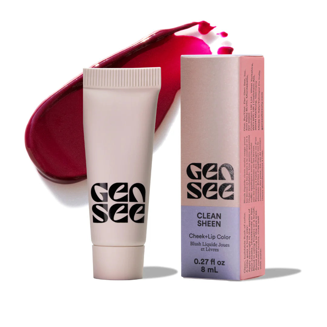 GEN SEE CLEAN SHEEN CHEEK + LIP COLOR