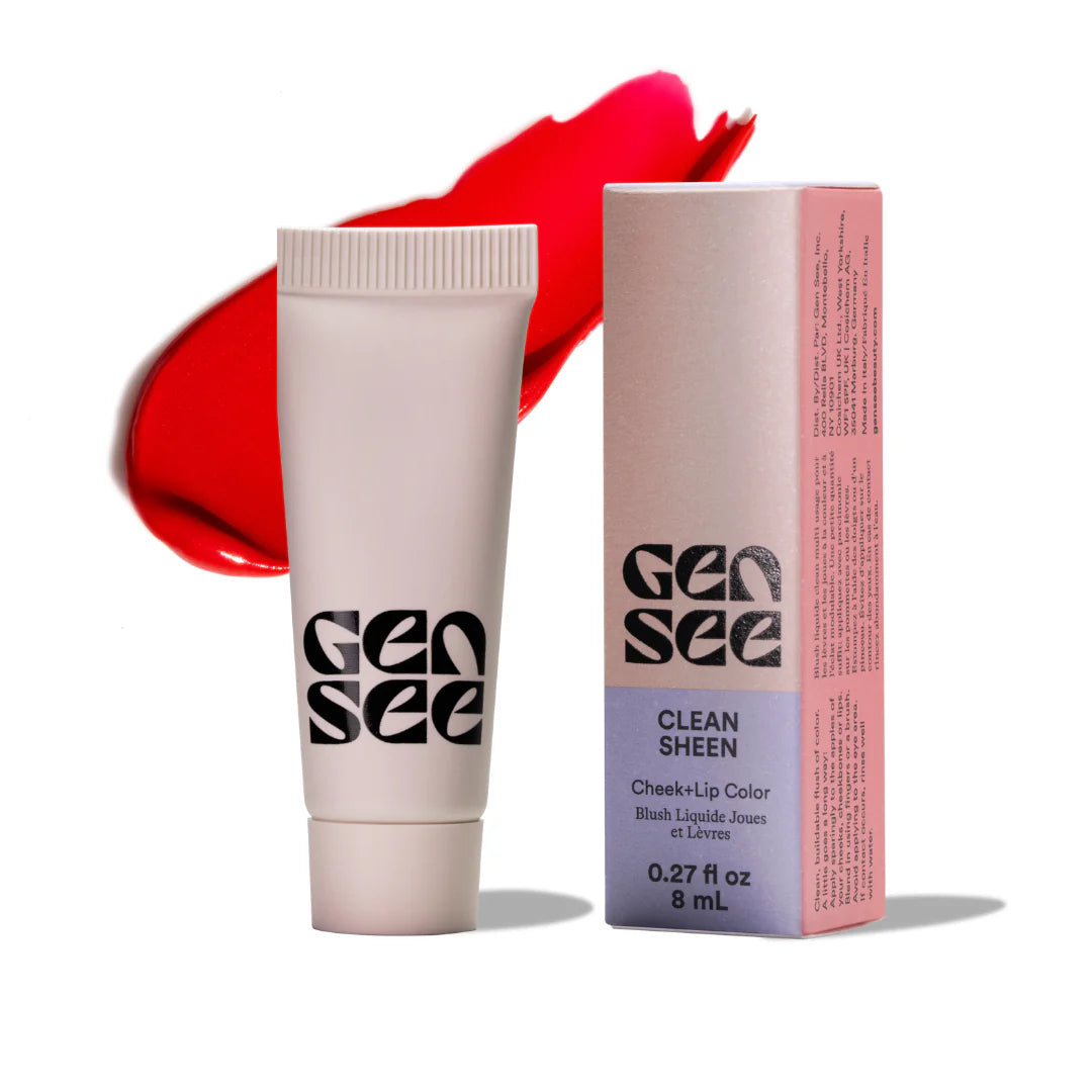GEN SEE CLEAN SHEEN CHEEK + LIP COLOR